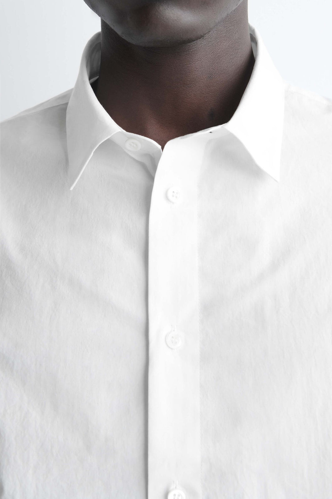 CAMISA DE PIMA COTTON-POPLIN RELAJADO - BLANCO - StillMedia/Lookbook