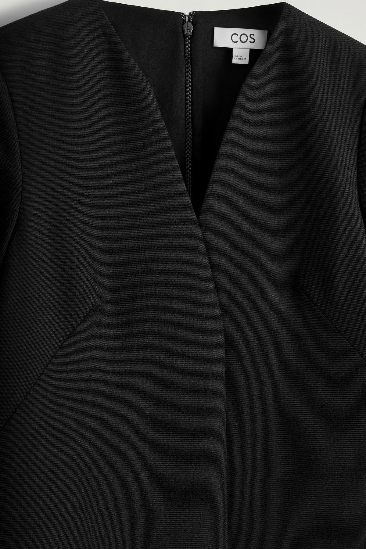 VESTIDO MINI DE MEZCLA DE LANA - NEGRO - StillMedia/DescriptiveDetail