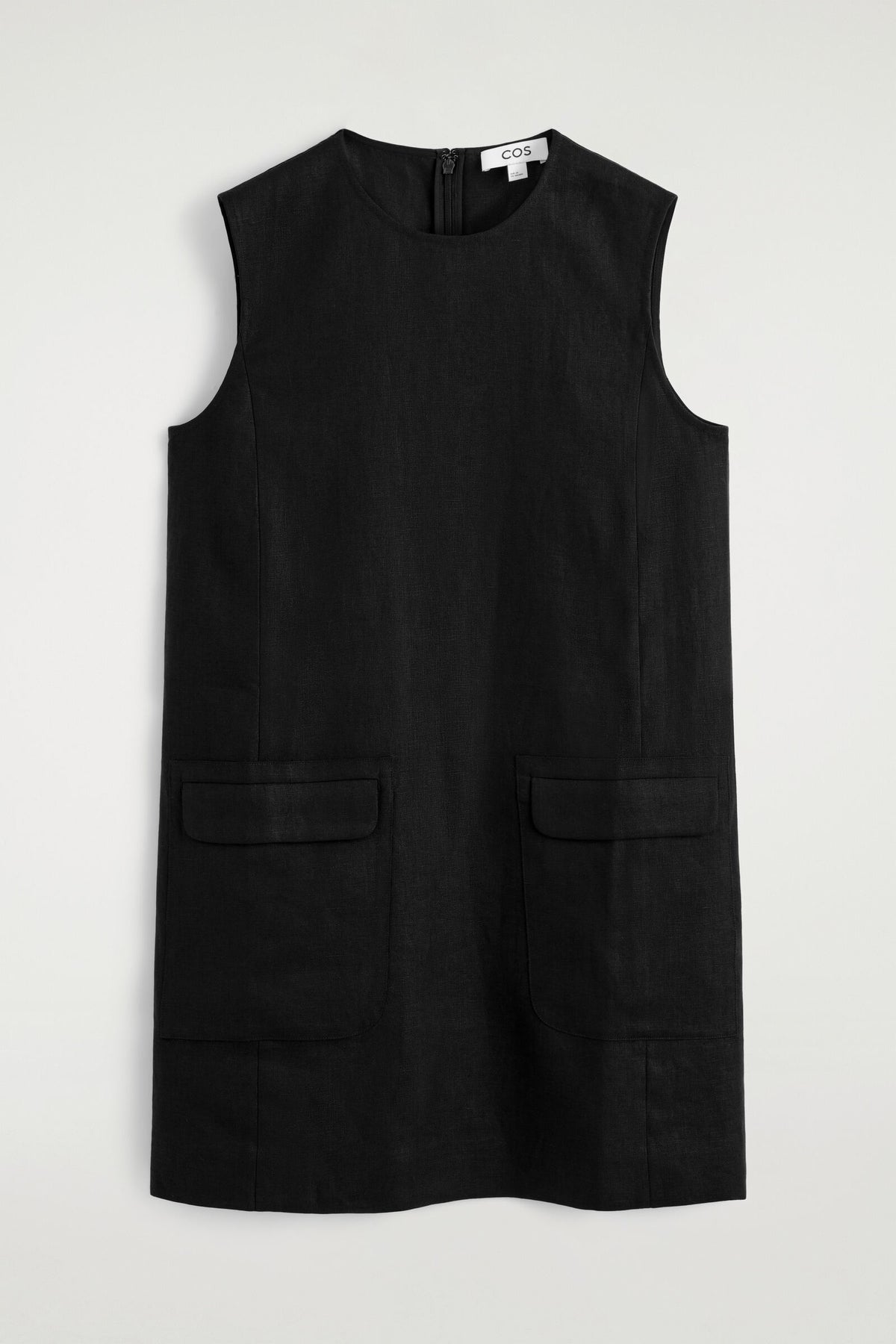 VESTIDO MINI DE LINO - NEGRO - StillMedia/DescriptiveStillLife