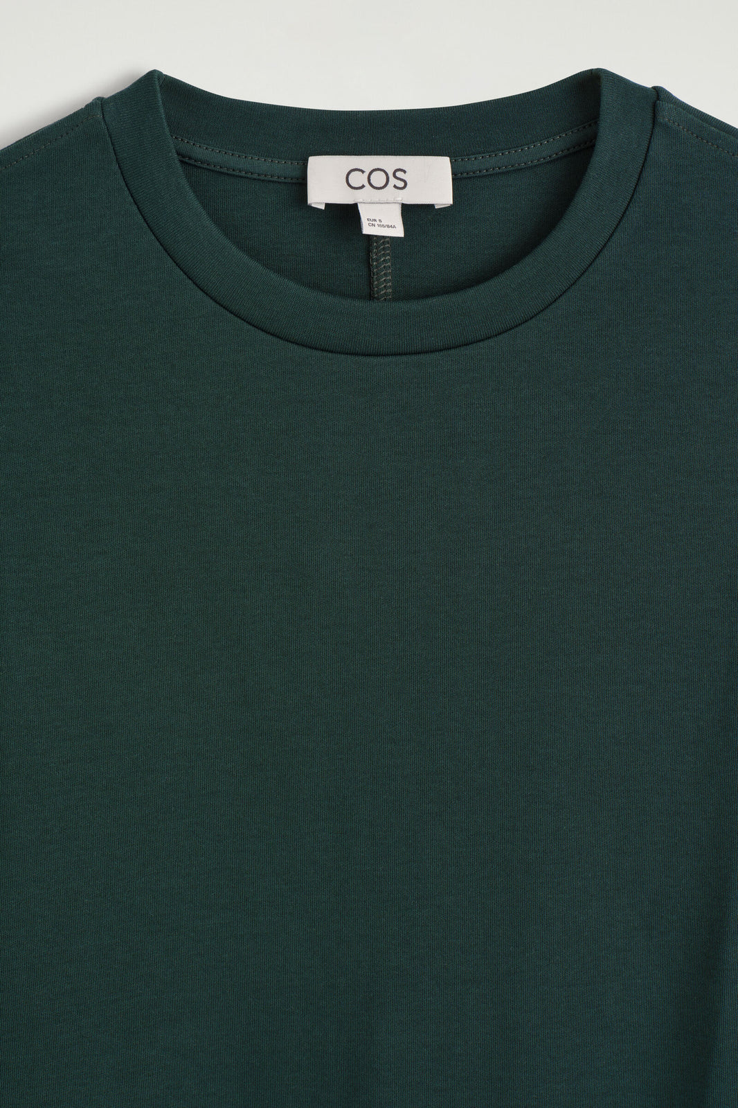 CAMISETA OVERSIZE ALGODÓN - VERDE OSCURO | DescriptiveDetail