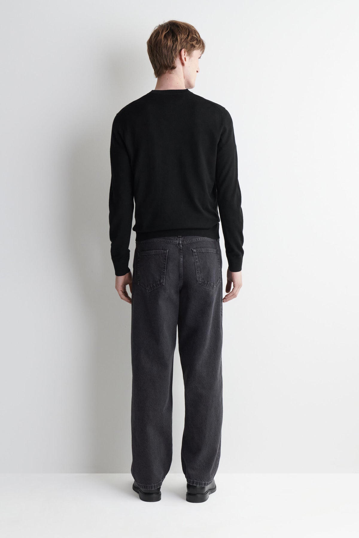 JEANS RIDER RELAXED-FIT DE PIERNA STRAIGHT - NEGRO