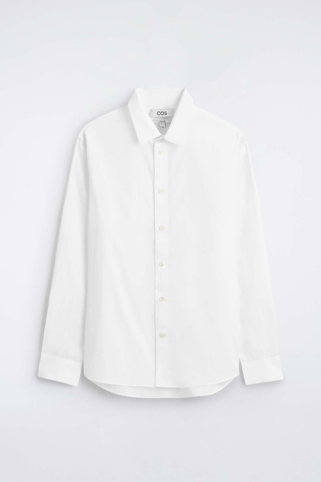 CAMISA DE PIMA COTTON-POPLIN RELAJADO - BLANCO - StillMedia/DescriptiveStillLife