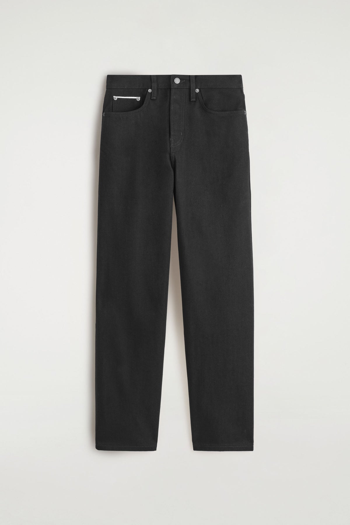 JEANS RELAJADOS DE CORTE RECTO SELVEDGE RAW DE RIDER - NEGRO - StillMedia/DescriptiveStillLife