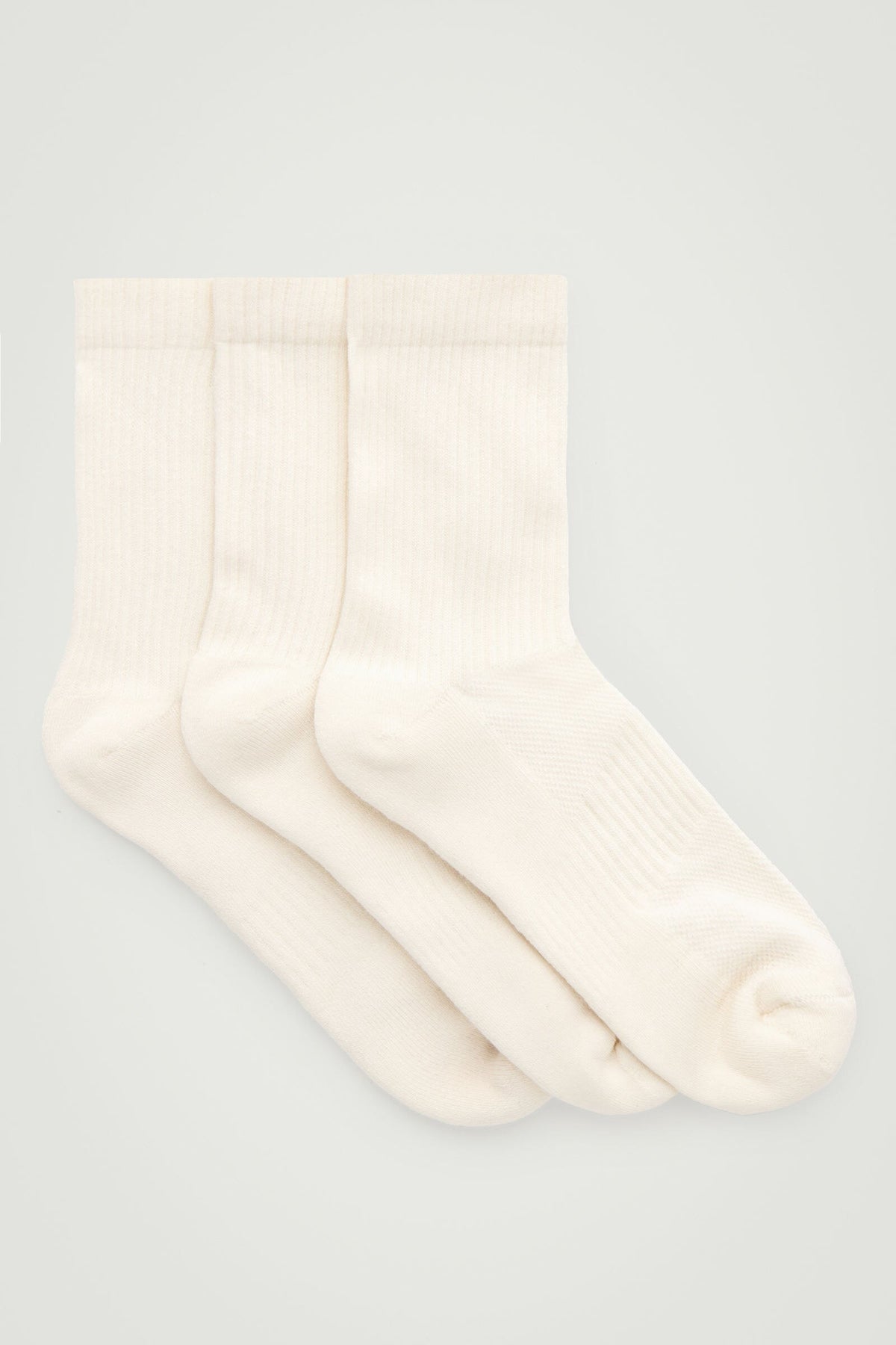 3-PACK DE CALCETINES DEPORTIVOS ACANALADOS - HUESO - StillMedia/DescriptiveStillLife