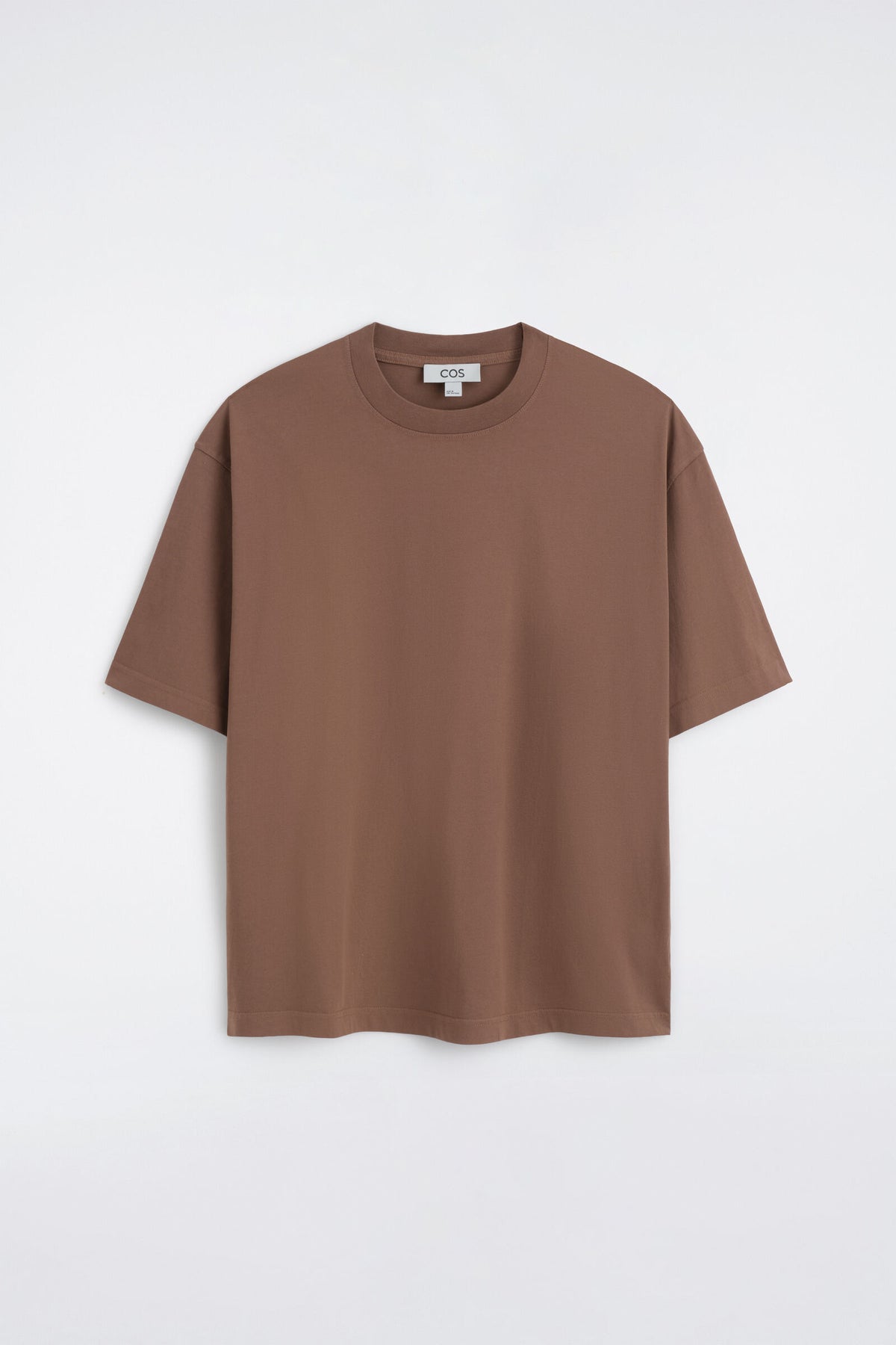 CAMISETA DE ALGODÓN RELAJADA Y LIGERA - MARRÓN CLARO | DescriptiveStillLife