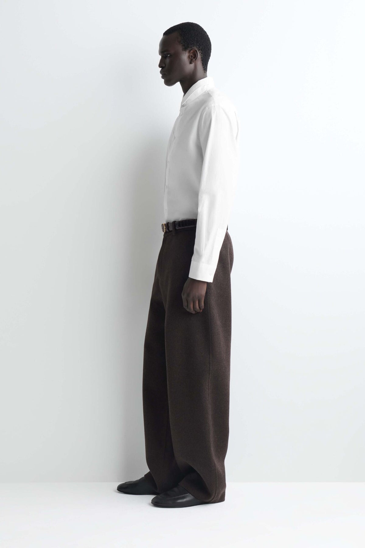 CAMISA DE PIMA COTTON-POPLIN RELAJADO - BLANCO - StillMedia/Lookbook
