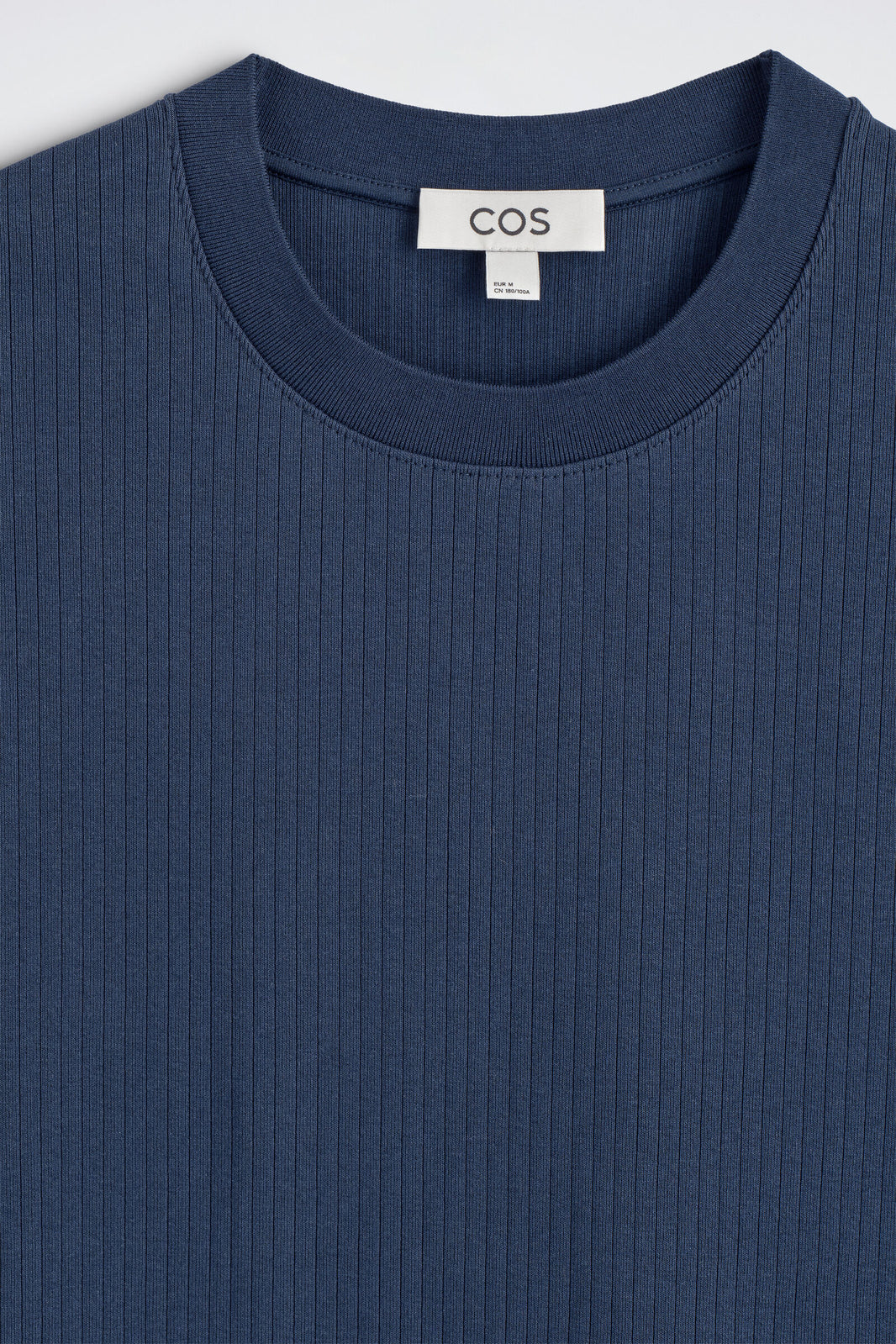 PLAYERA DE JERSEY ACANALADO - MARINO | DescriptiveDetail
