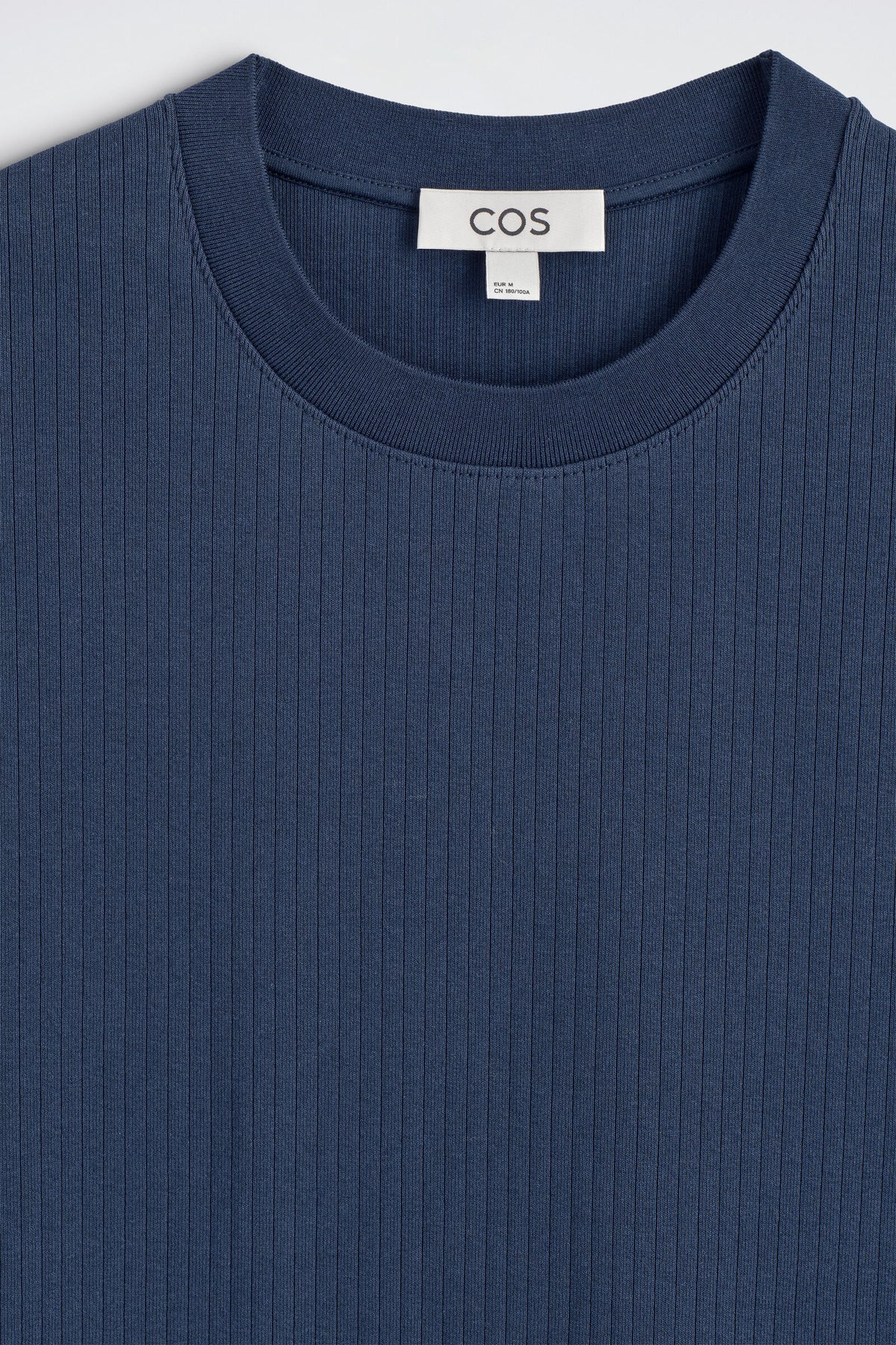 PLAYERA DE JERSEY ACANALADO - MARINO | DescriptiveDetail