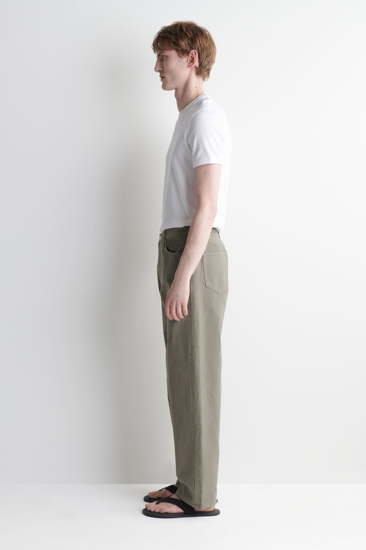 JEANS RIDER RELAXED-FIT DE PIERNA STRAIGHT - BEIGE
