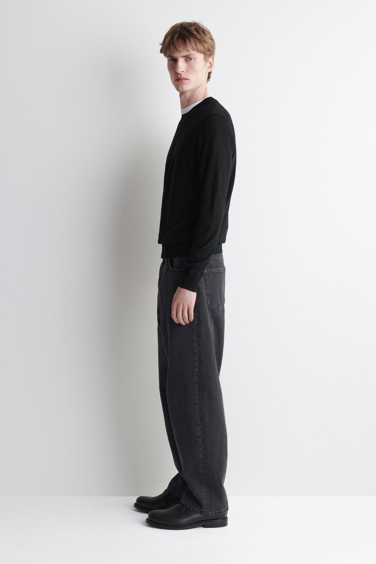 JEANS RIDER RELAXED-FIT DE PIERNA STRAIGHT - NEGRO