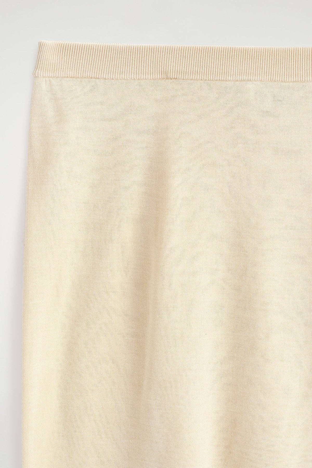 FALDA DE SEDA-CASHMERE TEJIDA TRANSPARENTE - MARFIL - StillMedia/DescriptiveDetail
