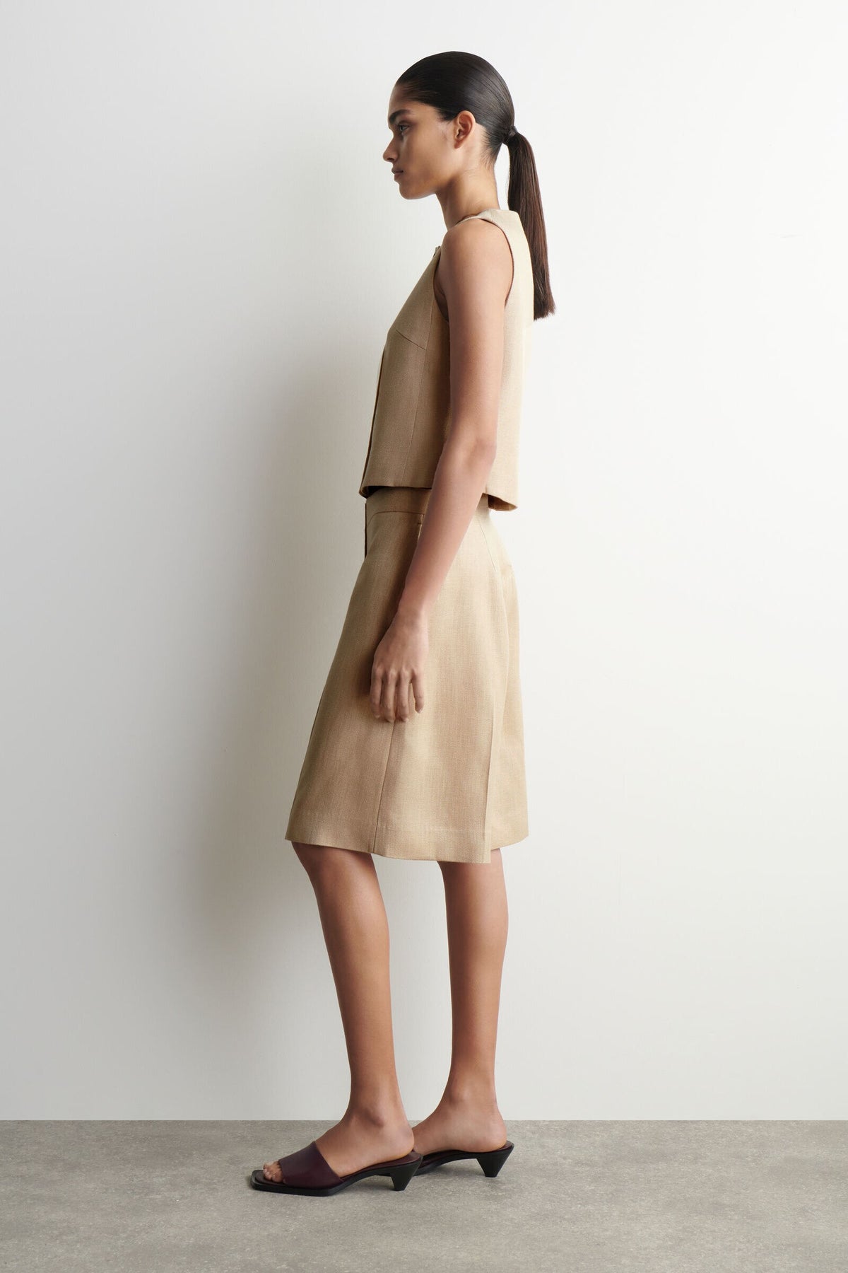 CHALECO SASTRE - BEIGE - StillMedia/Lookbook