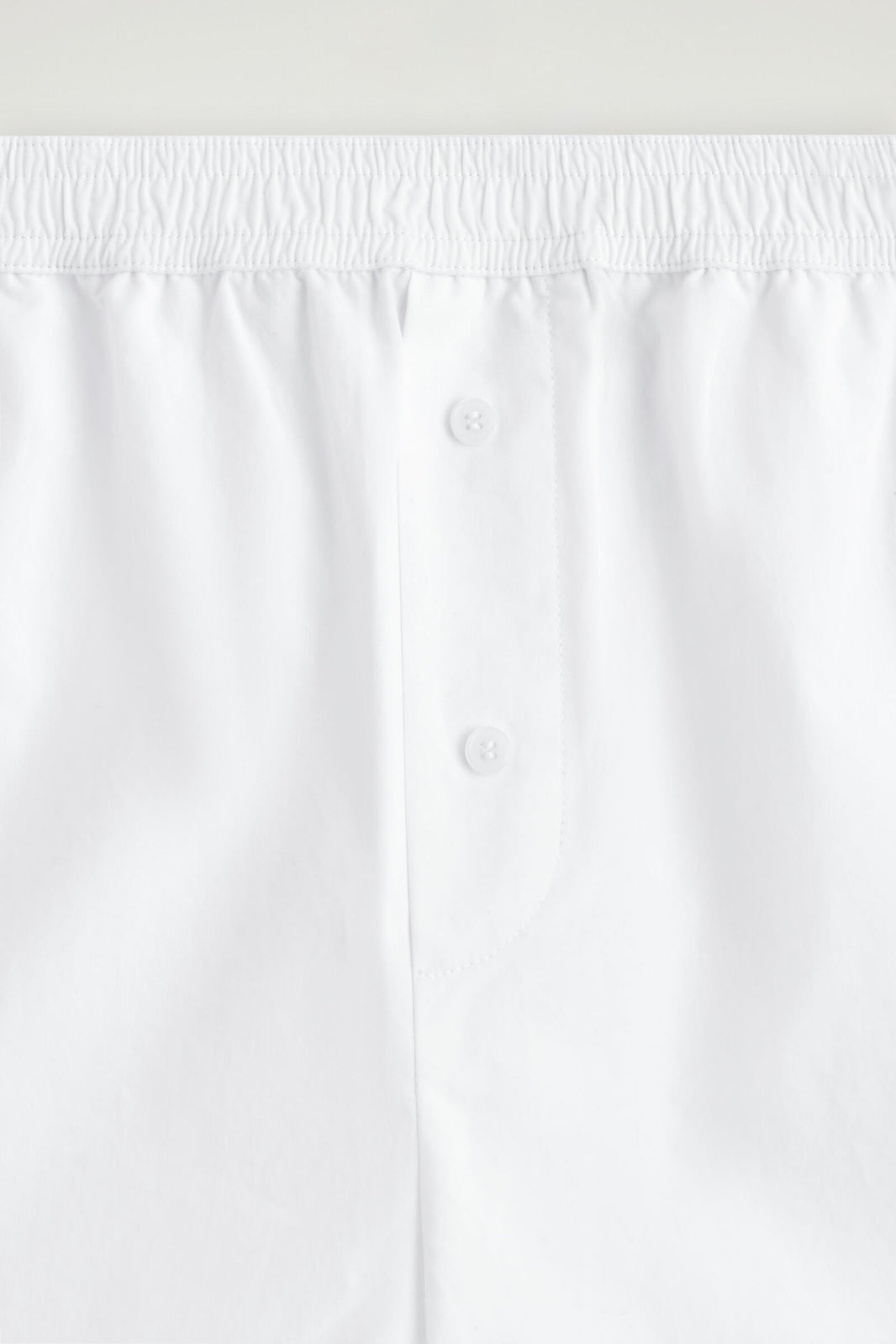 SHORTS ALGODÓN RIBETE DE ENCAJE - BLANCO | DescriptiveDetail