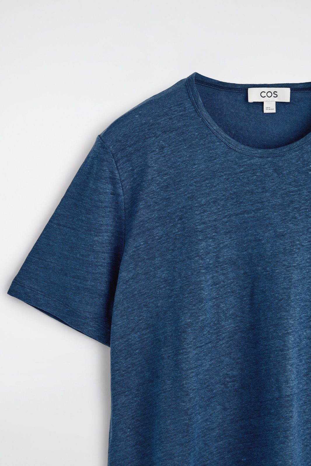CAMISETA DE JERSEY DE LINO - AZUL MARINO | DescriptiveDetail