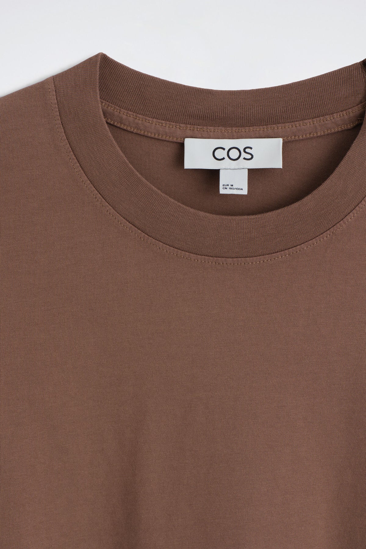 CAMISETA DE ALGODÓN RELAJADA Y LIGERA - MARRÓN CLARO | DescriptiveDetail