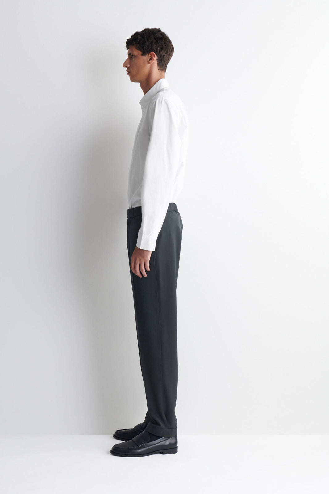 CAMISA DE PIMA COTTON-POPLIN RELAJADO - BLANCO - StillMedia/Lookbook