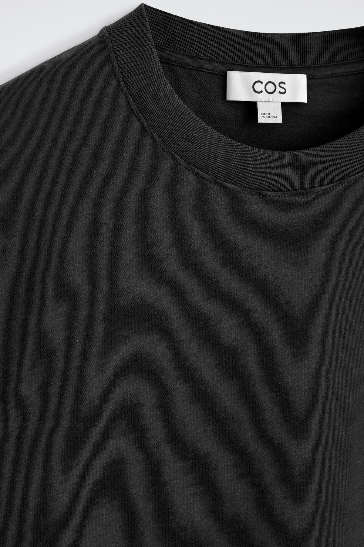 RELAXED COTTON-CREPE TANK TOP - NEGRO | DescriptiveDetail