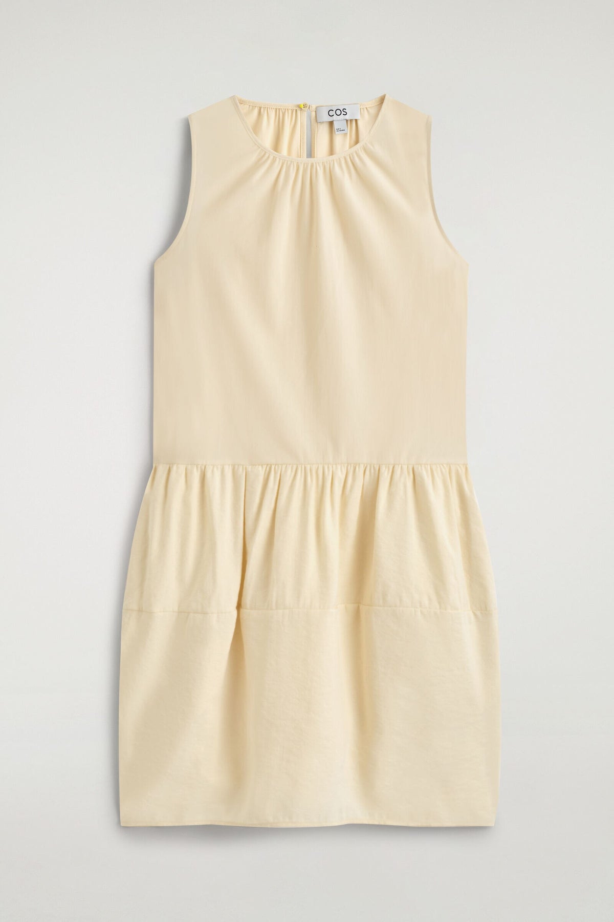 VESTIDO MINI CON PANELES - AMARILLO MANTEQUILLA - StillMedia/DescriptiveStillLife