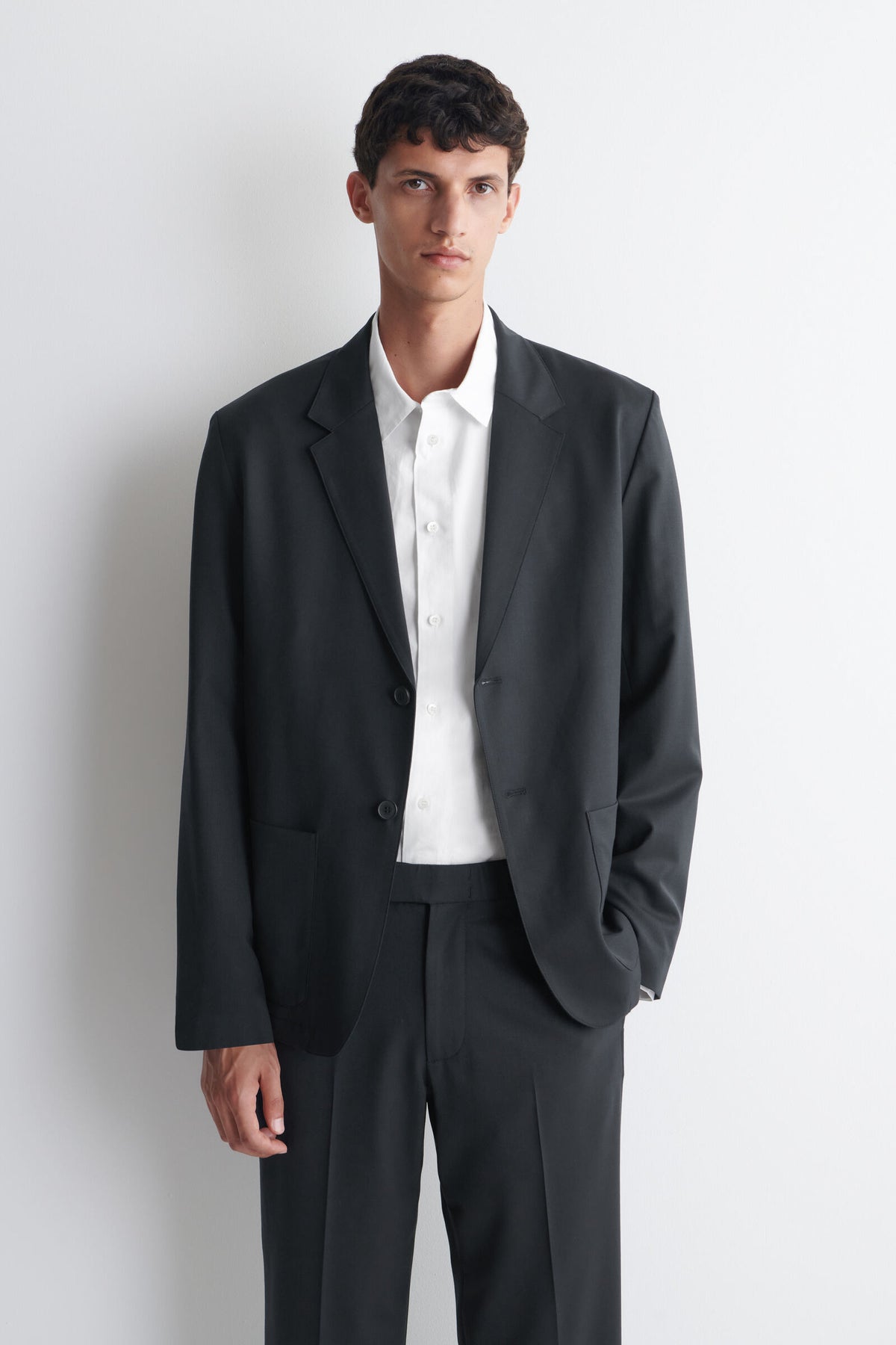 CAMISA DE PIMA COTTON-POPLIN RELAJADO - BLANCO - StillMedia/Lookbook