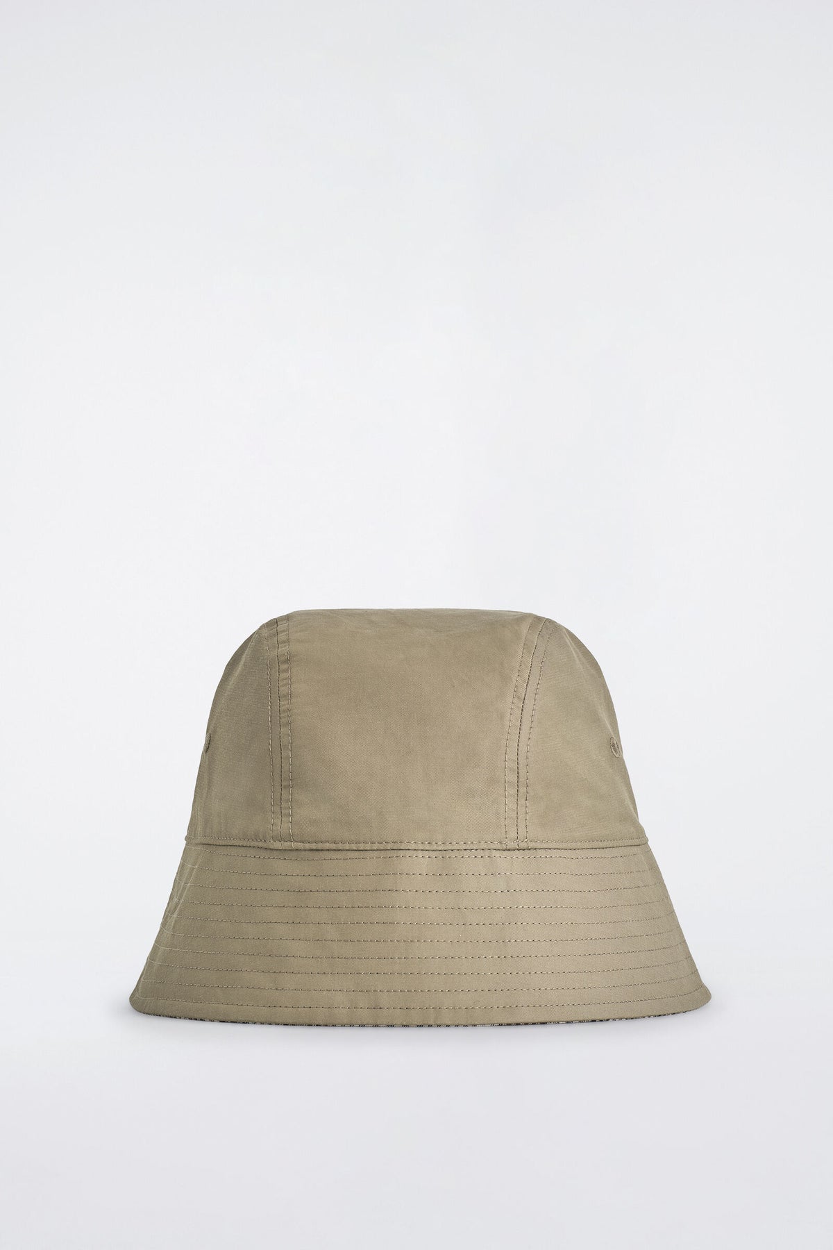 SOMBRERO REVERSIBLE - BEIGE / CUADROS | DescriptiveStillLife