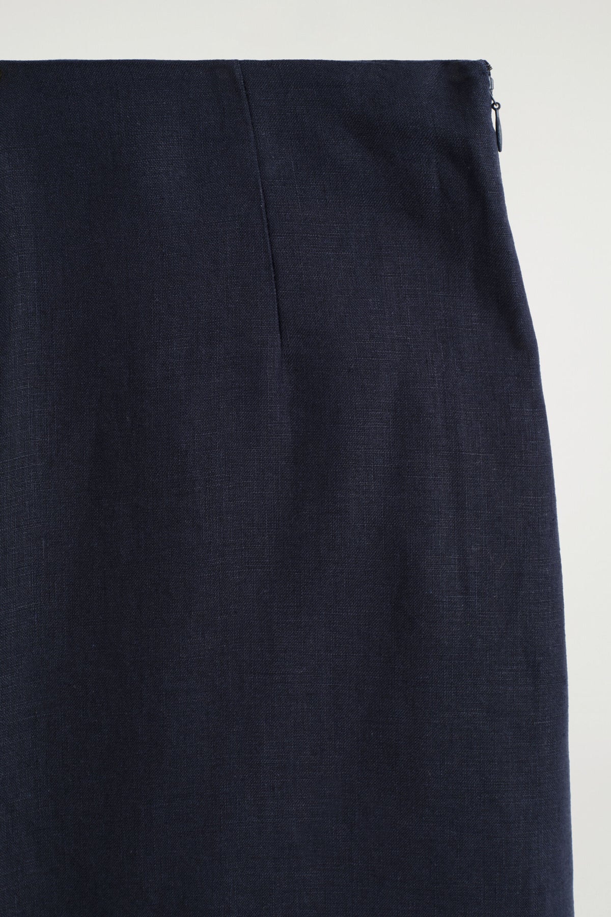 PANTALONES DE LINO DE PIERNA ANCHA - AZUL MARINO | DescriptiveDetail