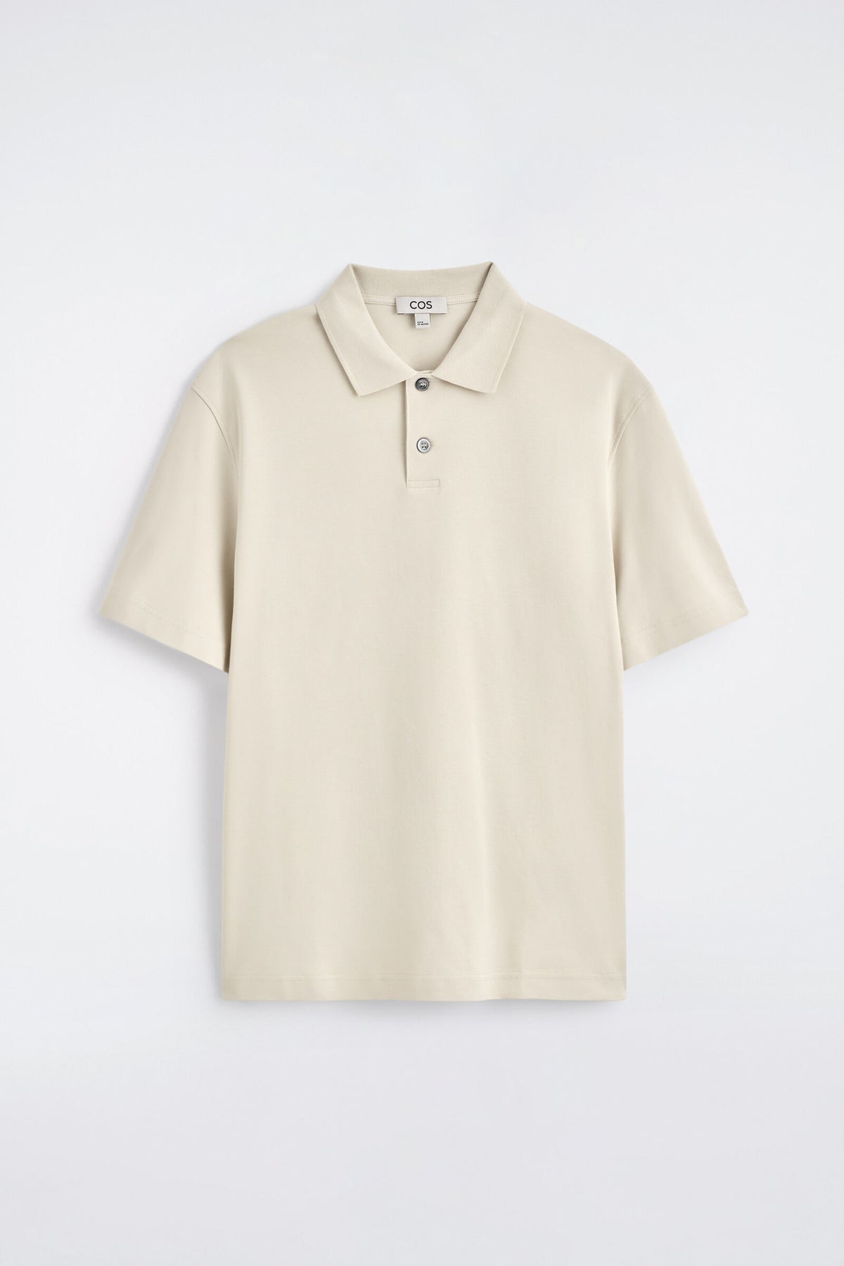 POLO DE ALGODÓN ENTRELAZADO - BEIGE CLARO | DescriptiveStillLife