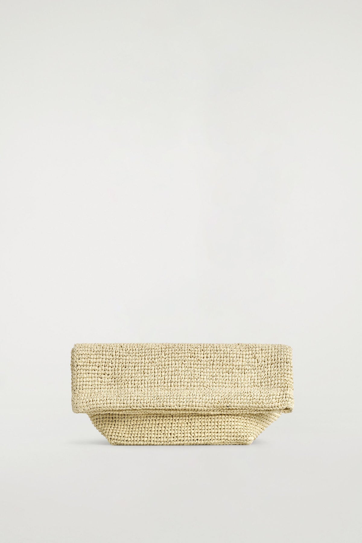 BOLSO DE MANO PLEGADO - PAJA - BEIGE - StillMedia/DescriptiveStillLife