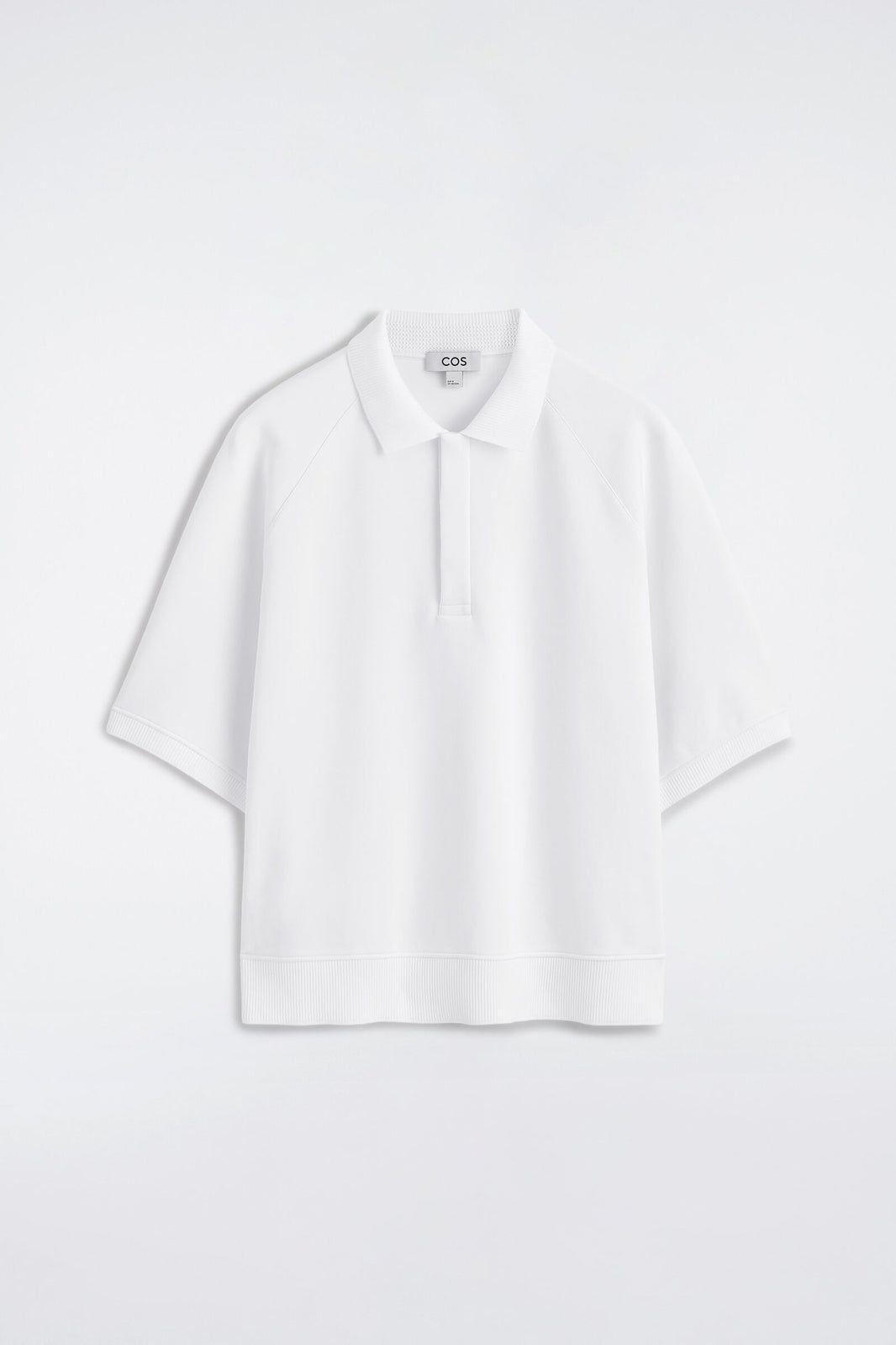 POLO DE SCUBA-JERSEY - BLANCO | DescriptiveStillLife