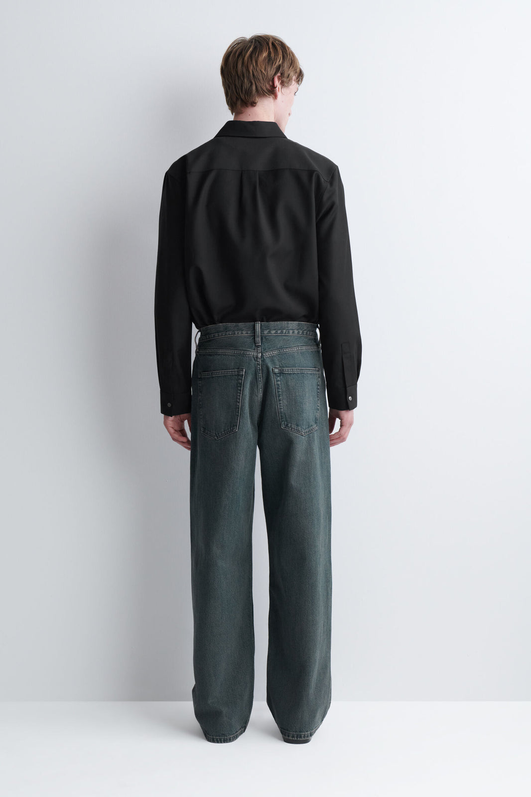 DÓBLAJE JEANS WIDE-LEG - AZUL DESVANECIDO