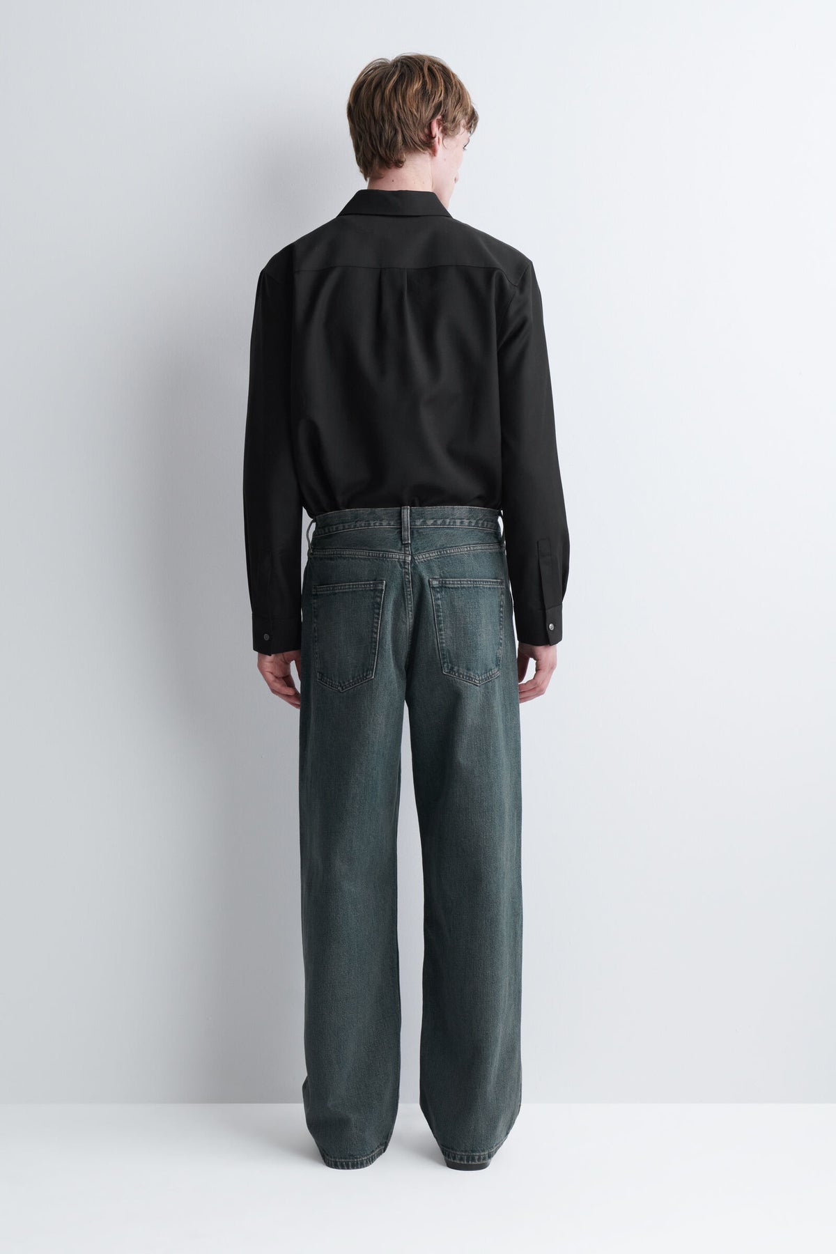 DÓBLAJE JEANS WIDE-LEG - AZUL DESVANECIDO