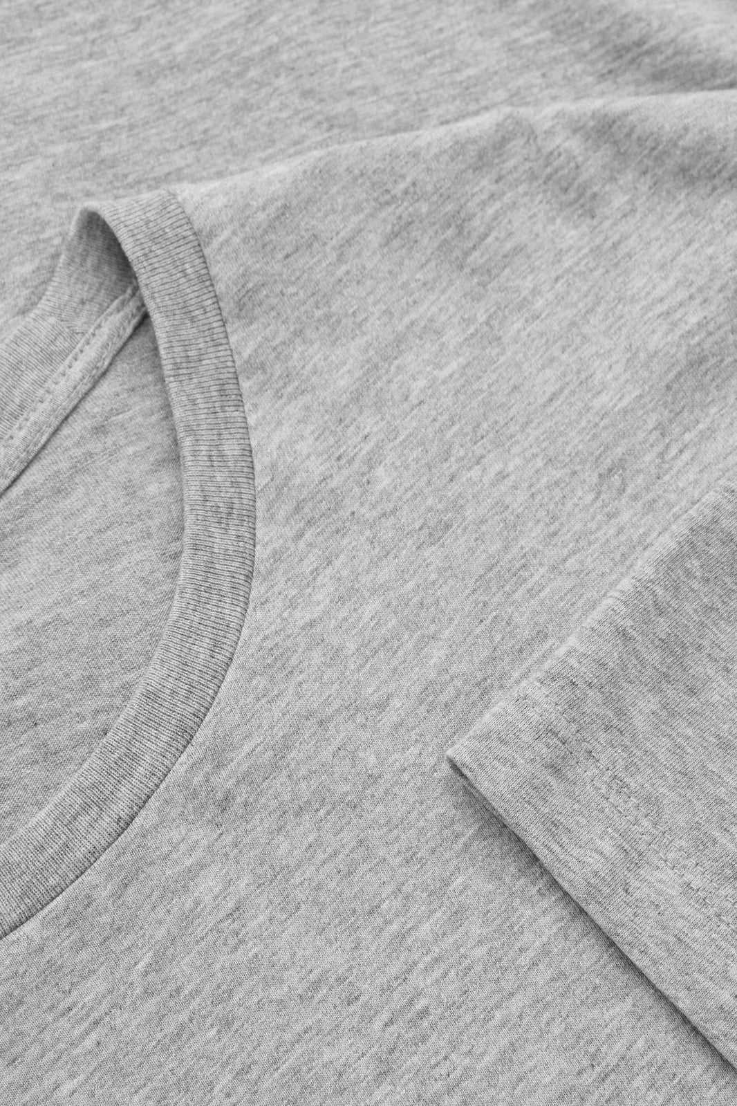 3-PACK DE CAMISETAS DE ALGODÓN CON CUELLO REDONDO - AZUL MARINO / BLANCO / GRIS | DescriptiveDetail