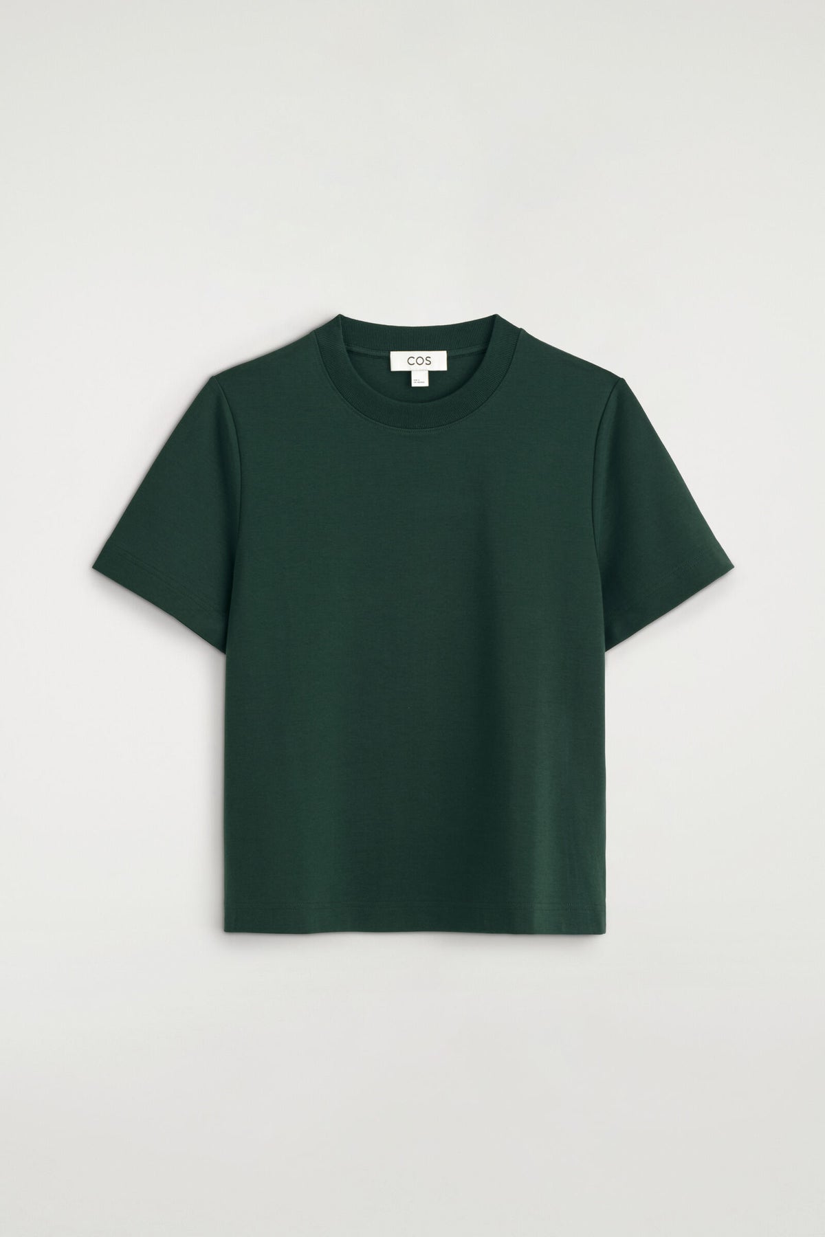 CAMISETA DE CORTE LIMPIO - VERDE OSCURO | DescriptiveStillLife