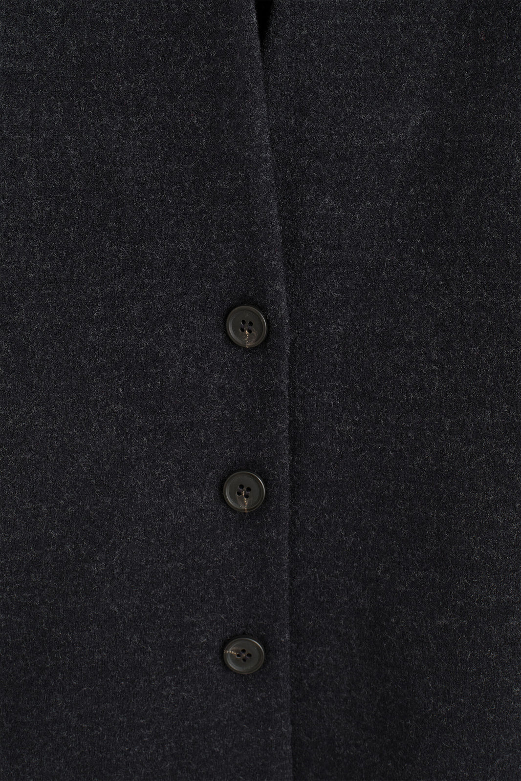 CÁRDIGAN DE MEZCLA DE LANA FIELTRADA CON CUELLO DE CHAL - GRIS MEZCLA | DescriptiveDetail
