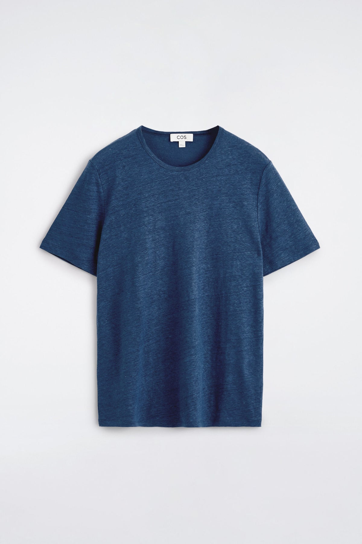 CAMISETA DE JERSEY DE LINO - AZUL MARINO | DescriptiveStillLife