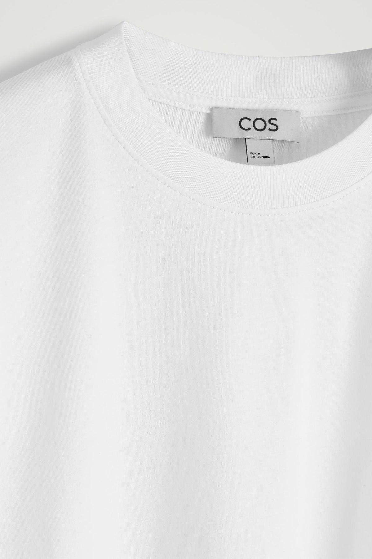 CAMISETA DE ALGODÓN RELAJADA Y LIGERA - BLANCO | DescriptiveDetail