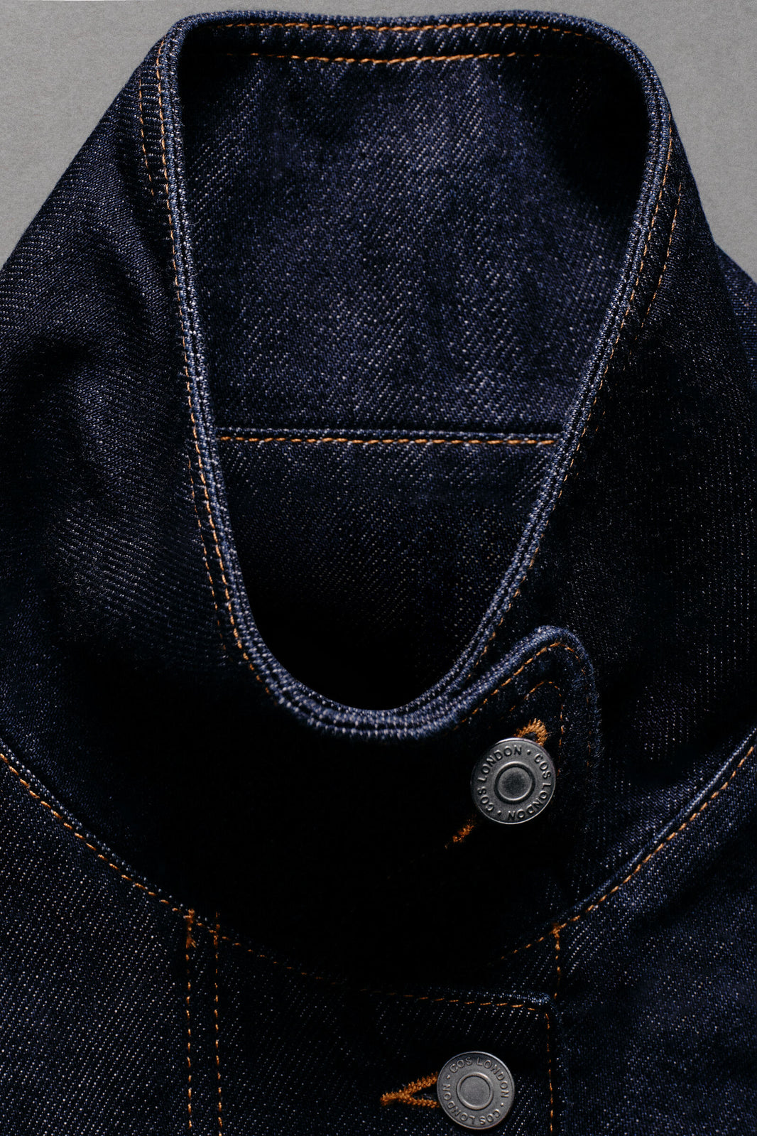 CHAQUETA DE MEZCLILLA - ÍNDIGO