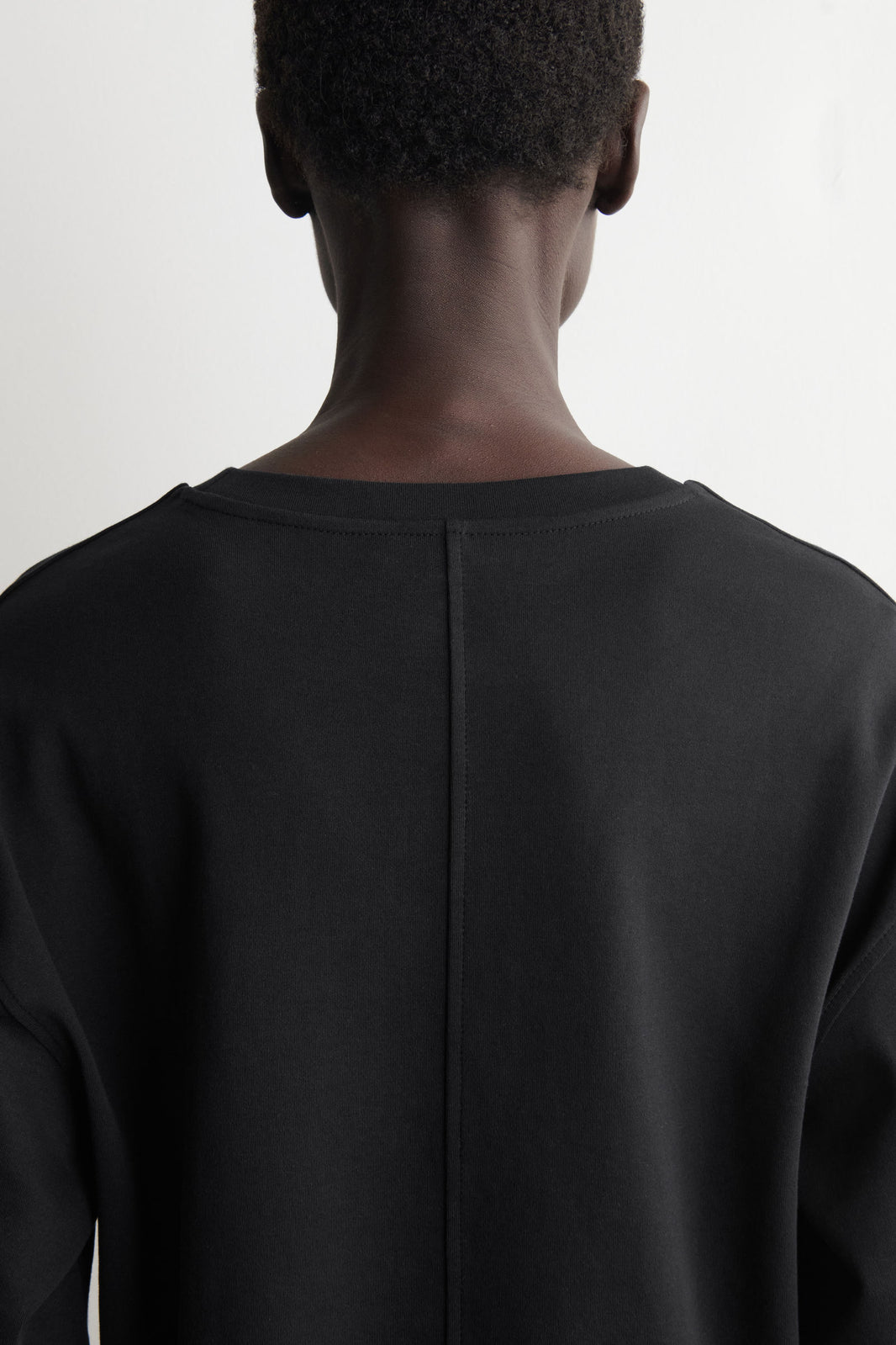 CAMISETA OVERSIZE ALGODÓN - NEGRO