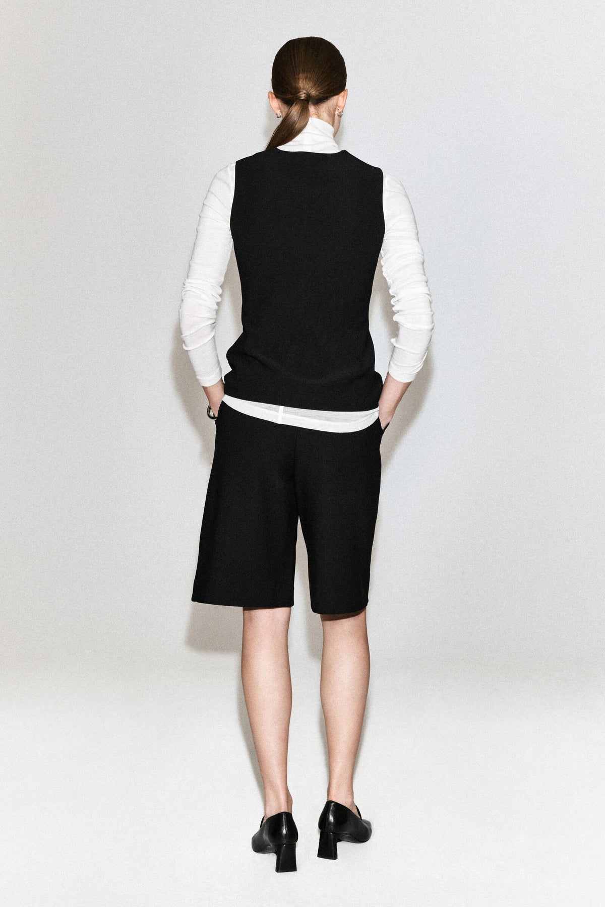 TOP DE CREPE - NEGRO