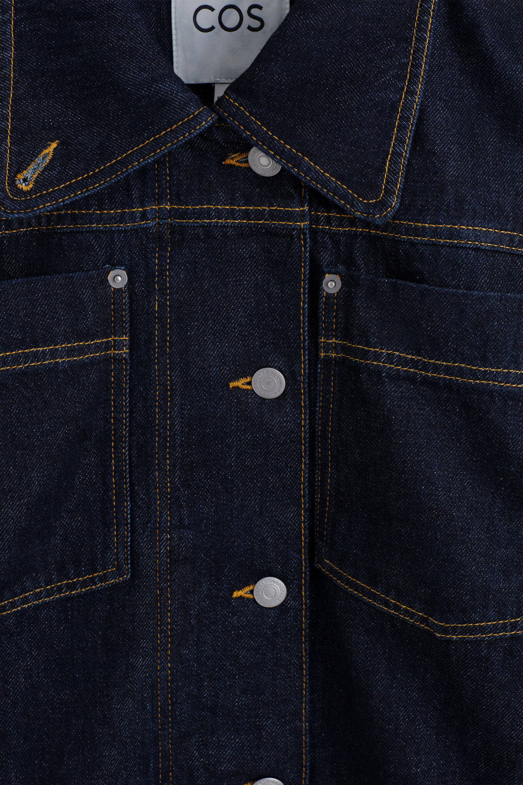 CHAQUETA DE MEZCLILLA - ÍNDIGO | DescriptiveDetail