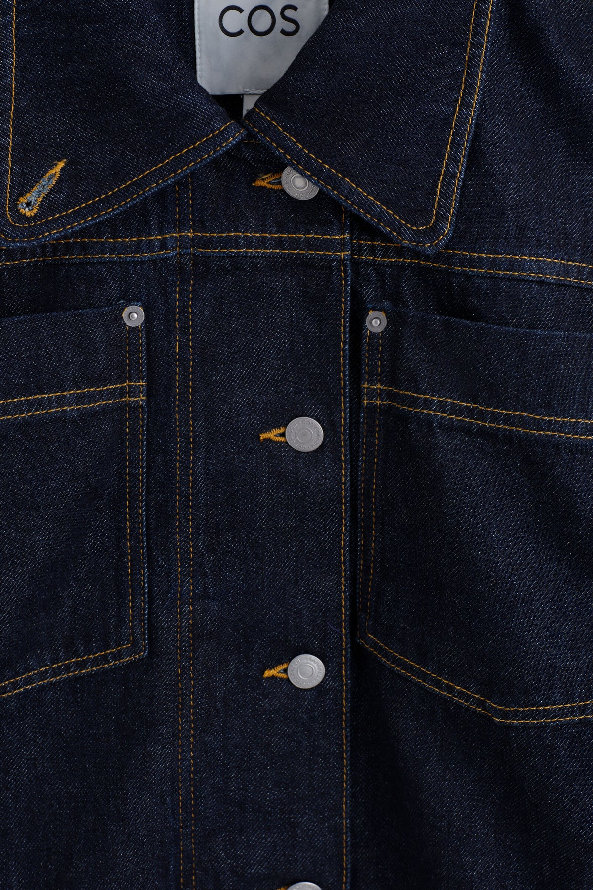 CHAQUETA DE MEZCLILLA - ÍNDIGO | DescriptiveDetail