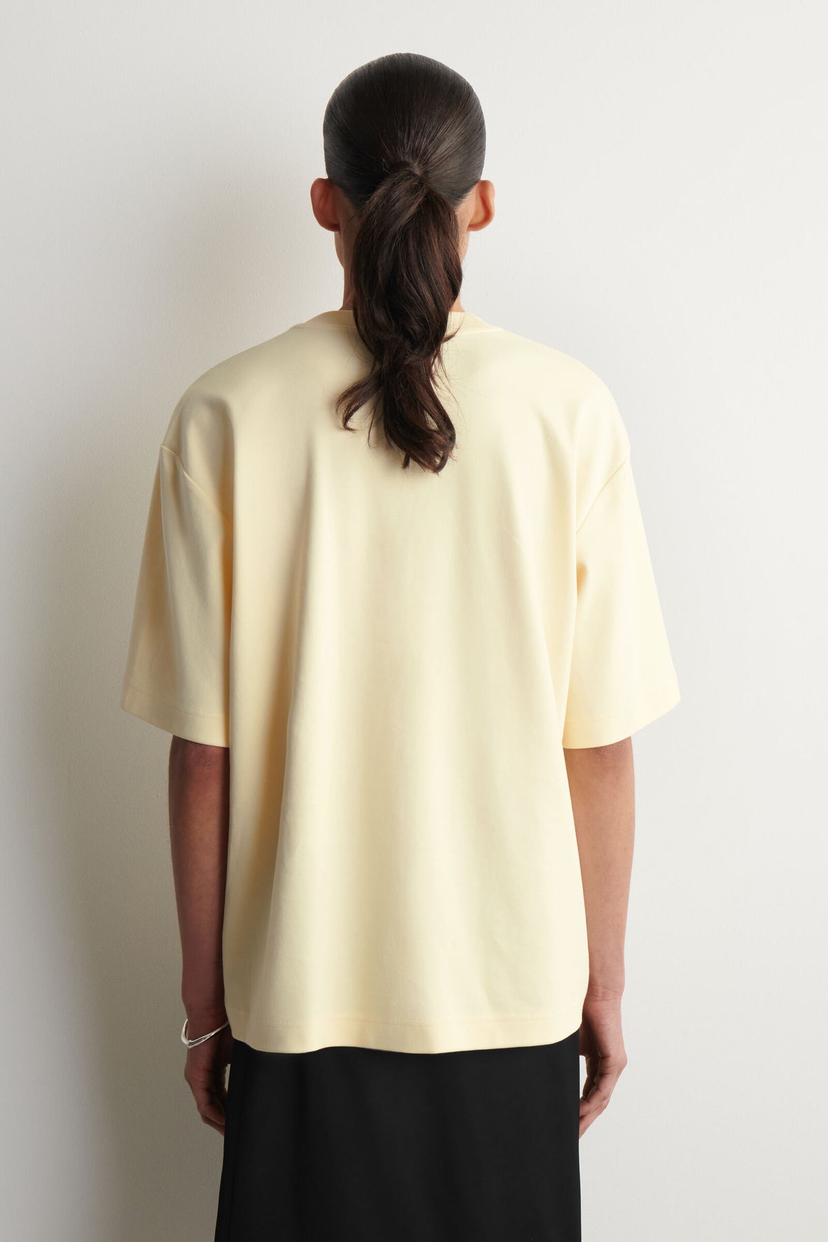 CAMISETA OVERSIZED - AMARILLO MANTEQUILLA