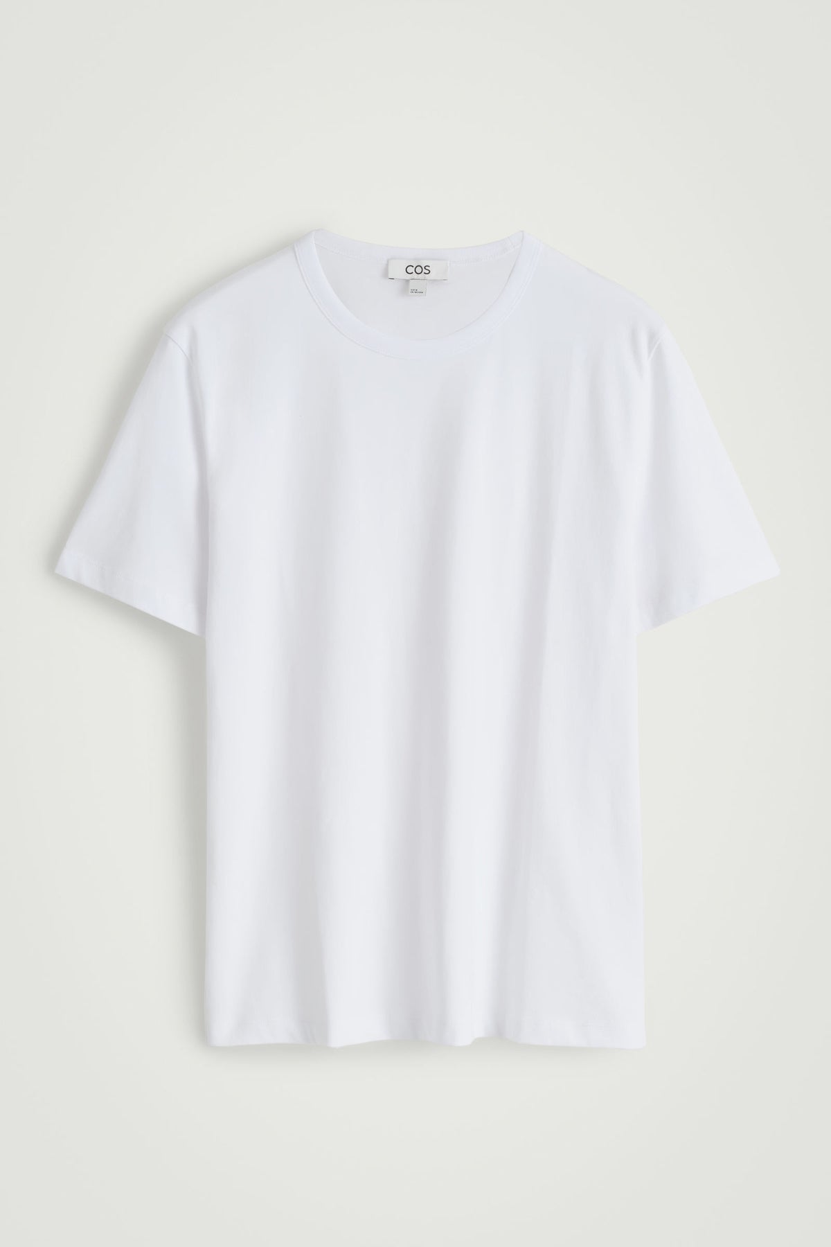 CAMISETA DE ALGODÓN PEINADO - BLANCO | DescriptiveStillLife