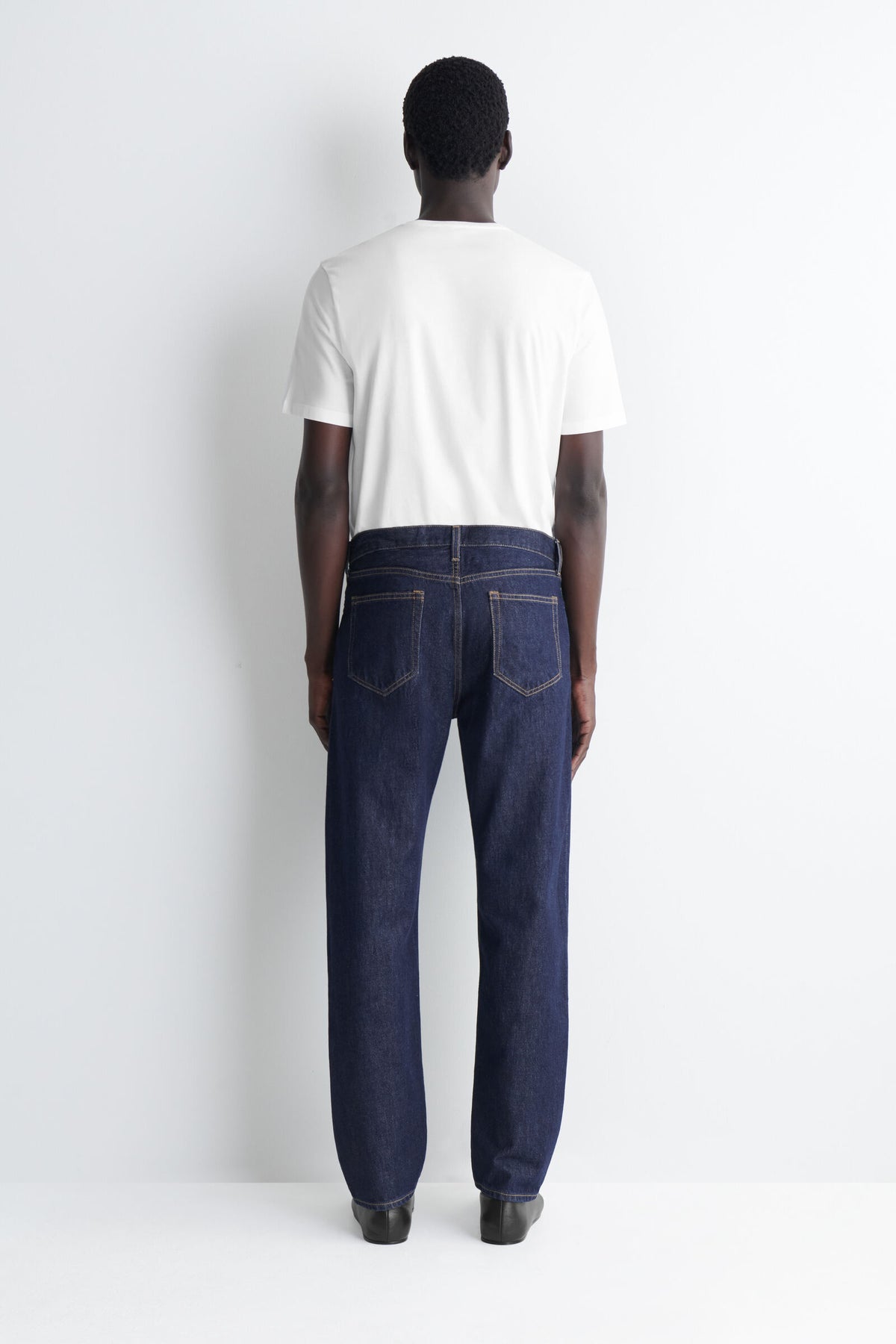 JEANS SIGNATURE DE CORTE REGULAR Y PIERNA RECTA - AZUL OSCURO