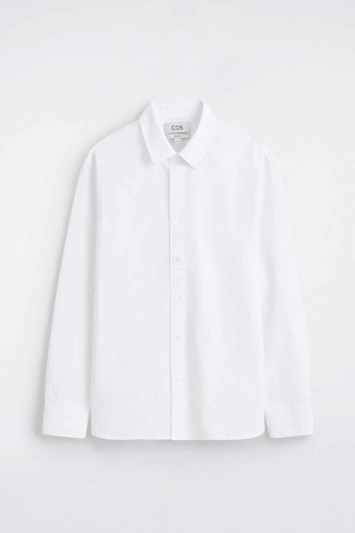 CAMISA DE ALGODÓN OXFORD - BLANCO | DescriptiveStillLife