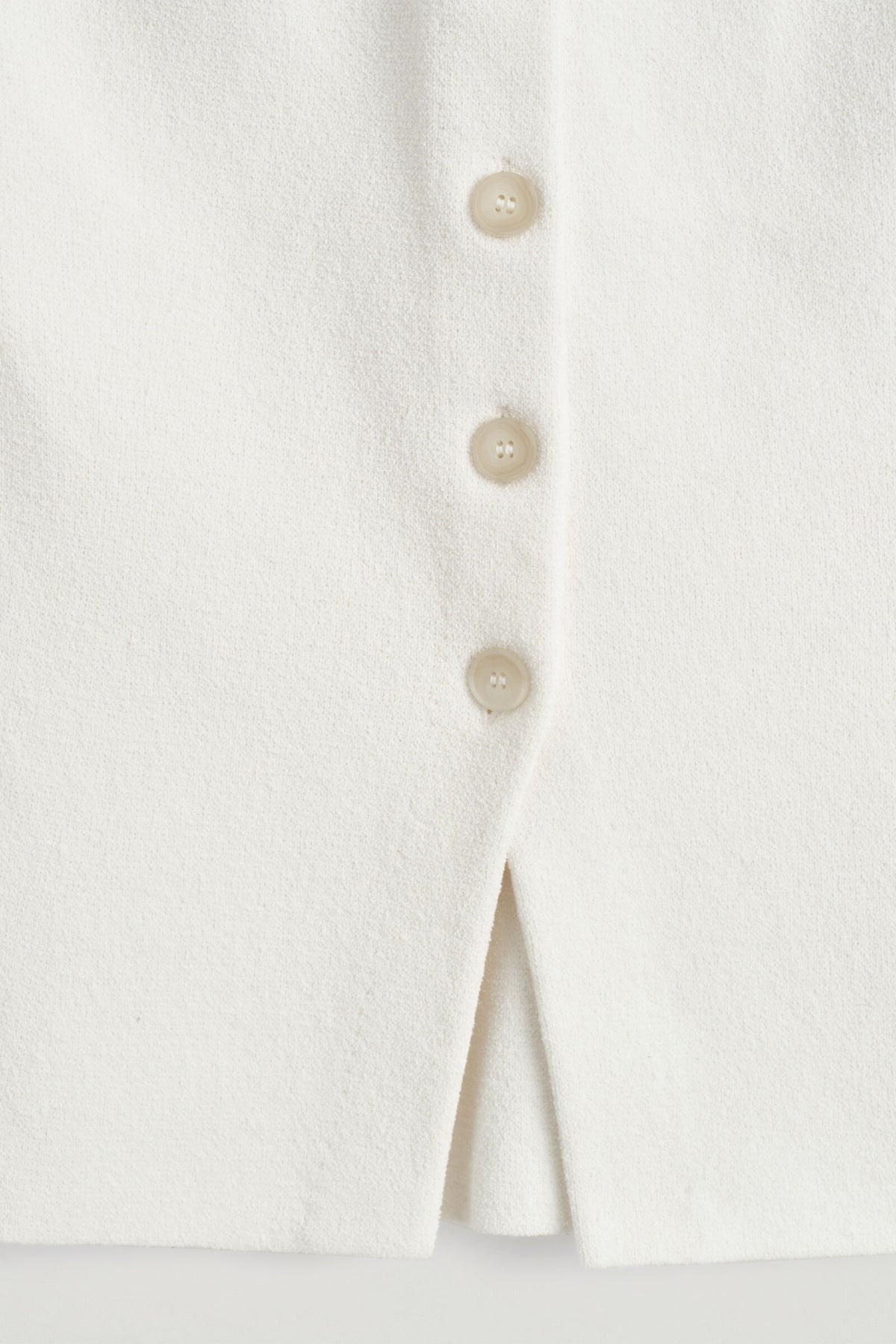 CHALECO DE CREPE DE MEZCLA DE ALGODÓN - BLANCO - StillMedia/DescriptiveDetail
