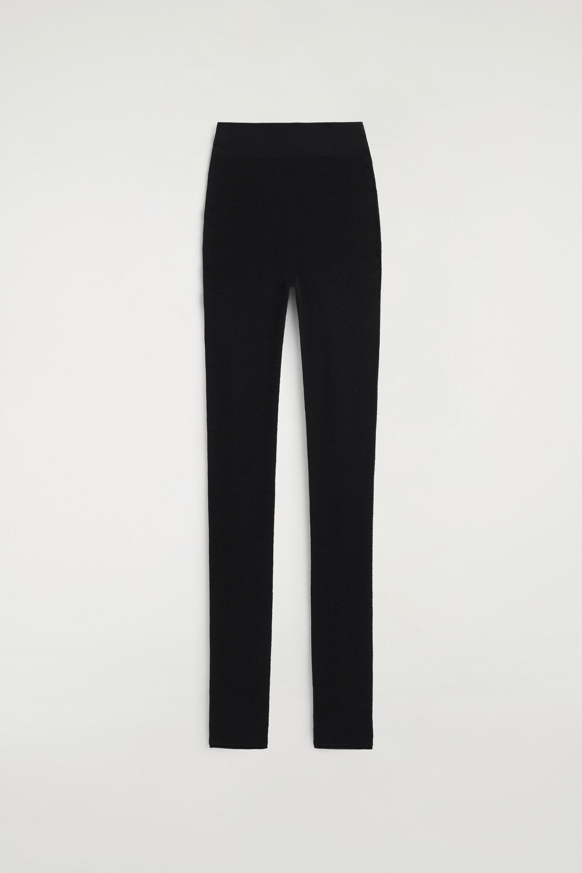 LEGGINGS DE LANA MERINO SIN COSTURAS - NEGRO | DescriptiveStillLife