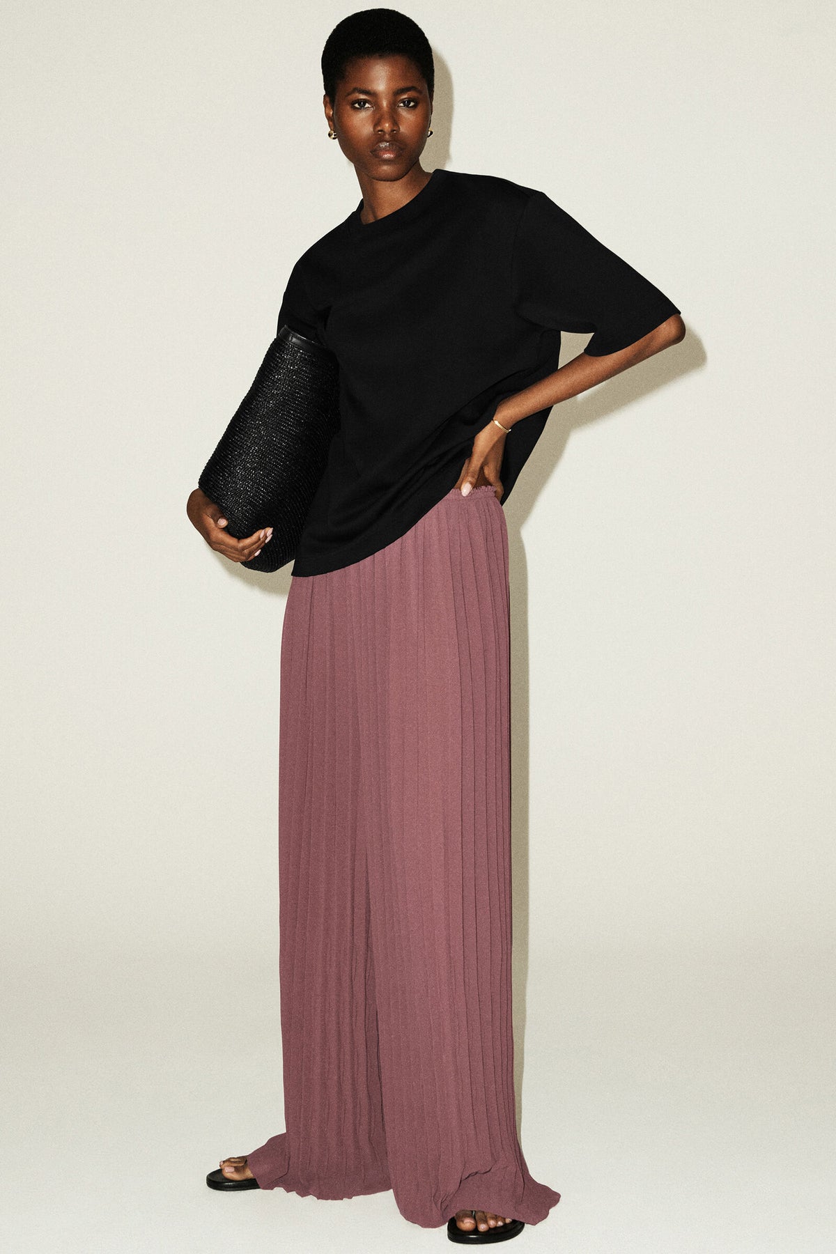 CAMISETA OVERSIZED - NEGRO