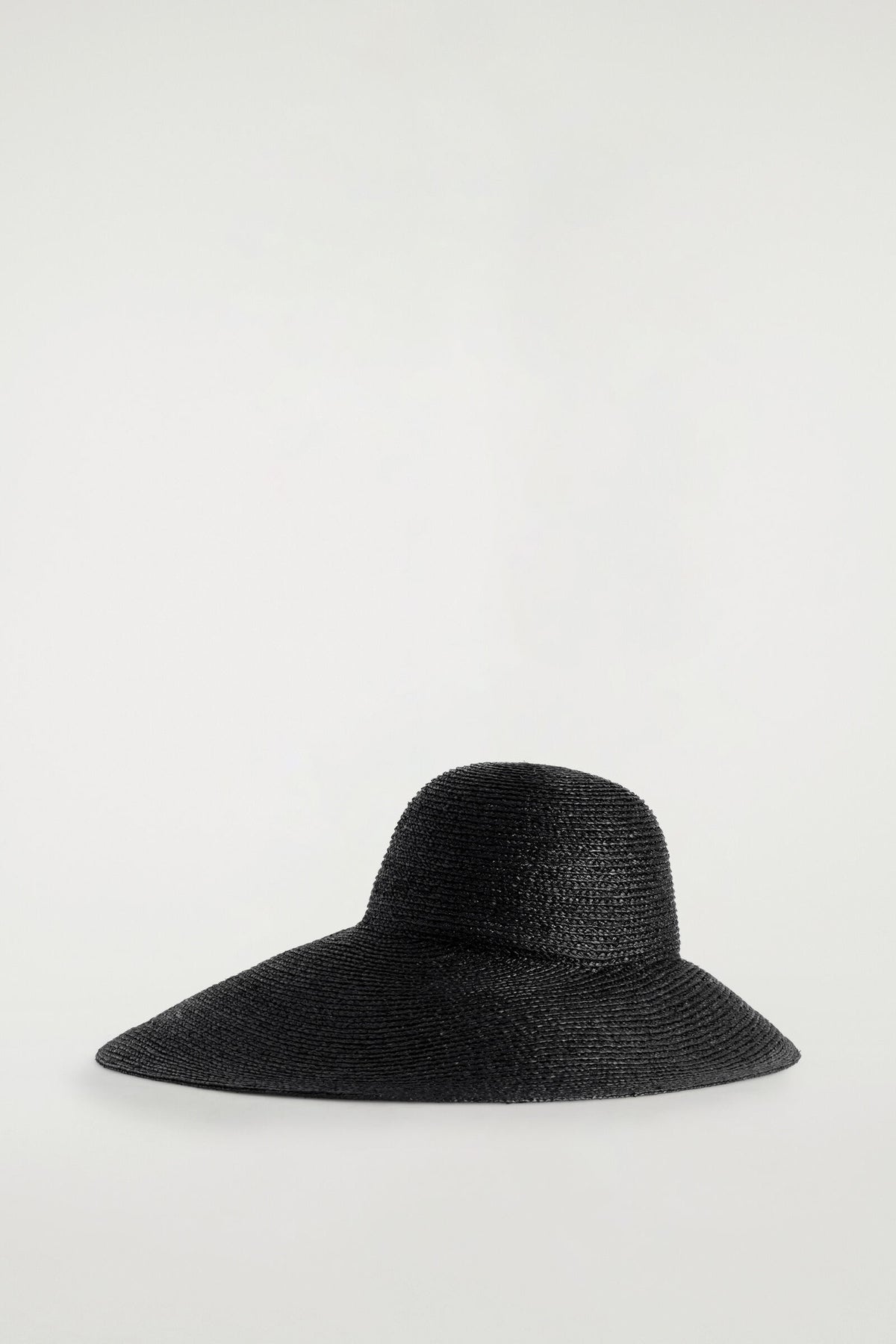 SOMBRERO DE RAFIA DE ALAS ANCHAS - NEGRO - StillMedia/DescriptiveStillLife