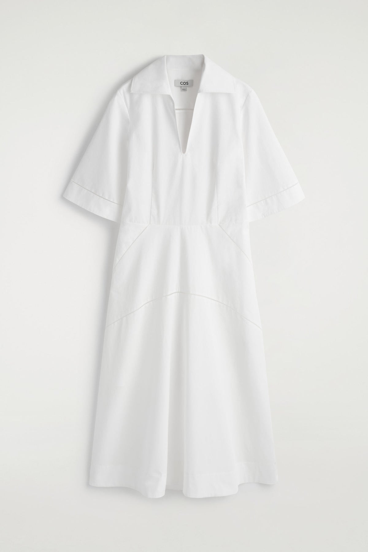 VESTIDO MIDI DE PIMA COTTON BORDADO - BLANCO - StillMedia/DescriptiveStillLife
