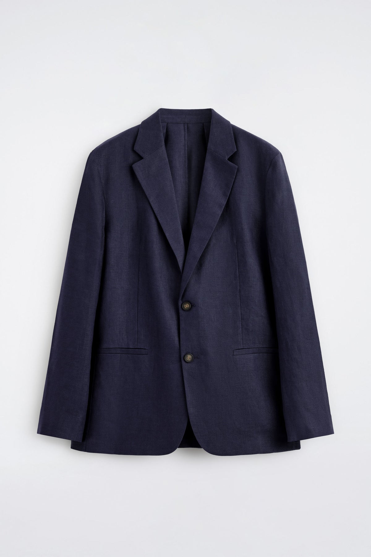 BLAZER DE LINO DE UN SOLO BOTÓN - AZUL MARINO - StillMedia/DescriptiveStillLife